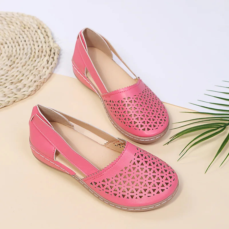 Women Hollowed Out Wedge Women's Shoes with Platform Casual Hiking Women Shoes Beach Sandal Sandalias De Mujer