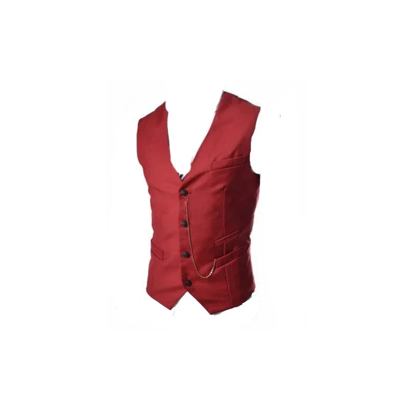 Gangster Costume And Accessories Set Steampunk WaistCoat Peaky Blinders Vest Pocket Watch 1920s Men Gatsby ☆★ww