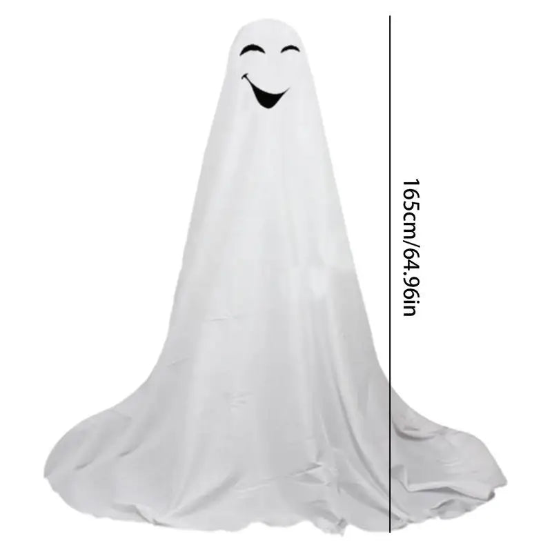 Light Up Ghost Holiday Theme Outdoor Decor 65 Inch Haunted House Ghost Decoration For Outdoor Garden Cemetery Indoor Halloween