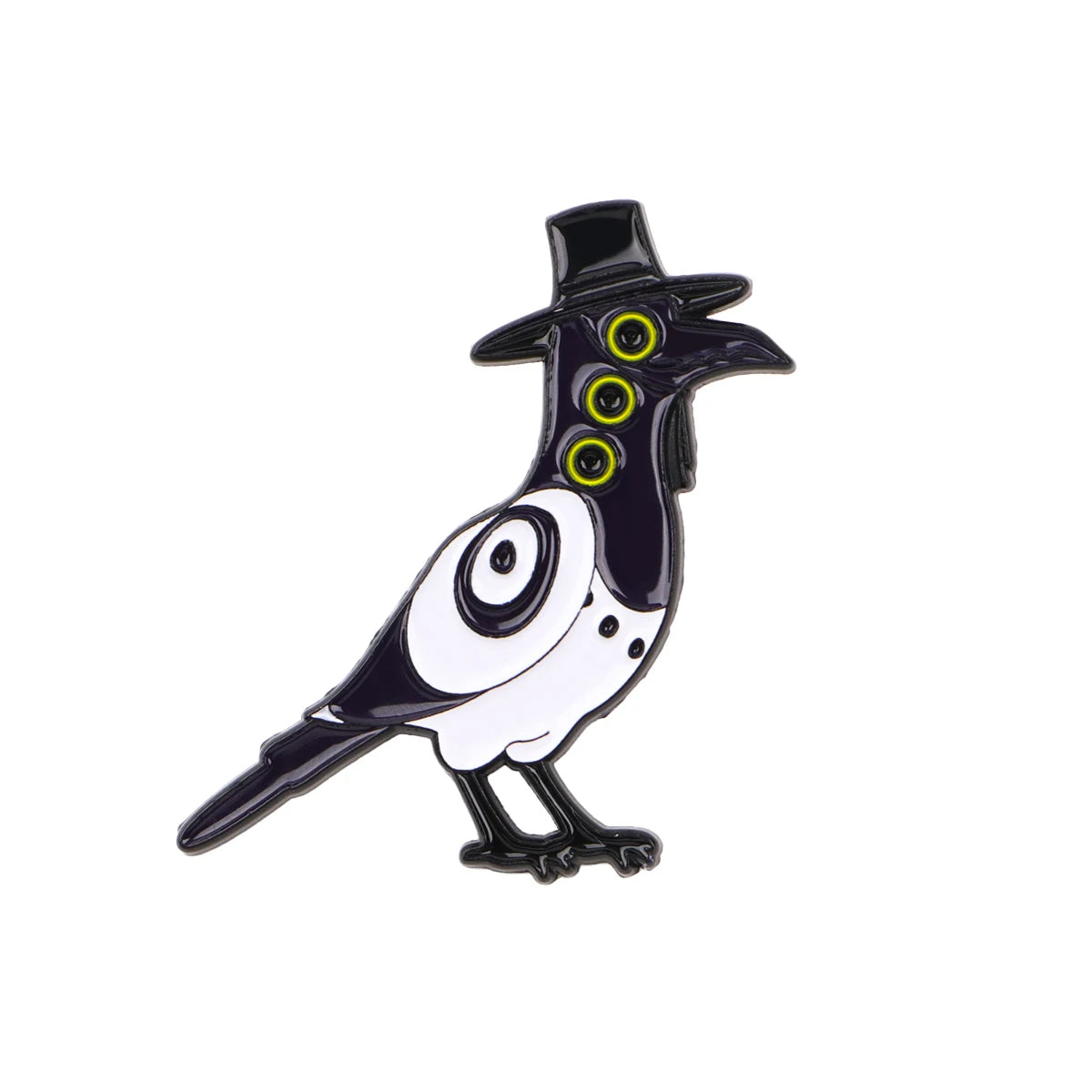 Happy Blue Cat Enamel Pin Fantasy Hunter Team Brooches Woman Men Backpack Accessories Bags Badge Lapel Jewelry Gift for Kids