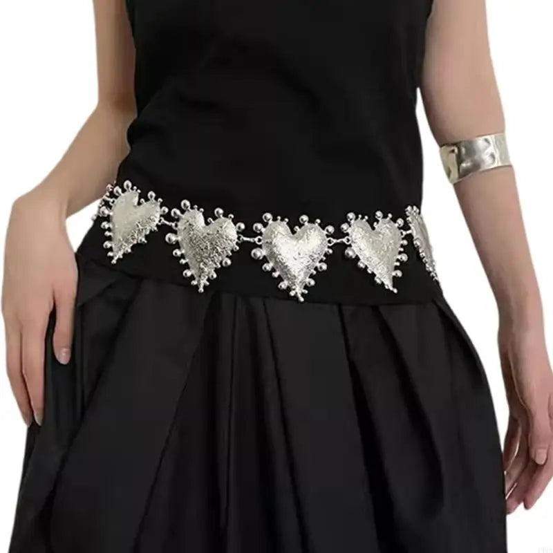Gothic Waist Belt Chain Party Costume Stylish Metallic Cowboy Jewelry for Jeans Body Jewelry for Women Hot