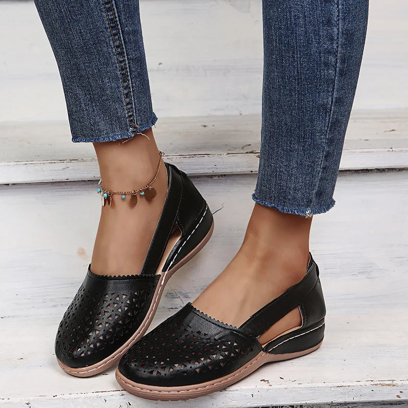 Women Hollowed Out Wedge Women's Shoes with Platform Casual Hiking Women Shoes Beach Sandal Sandalias De Mujer
