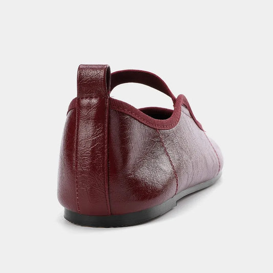 Brand Round Toe  Mary Jane Shoes Women Comfort Shallow Casual Shoes Female Footwear Mules Concise Elegant Ballet Flats Ladies