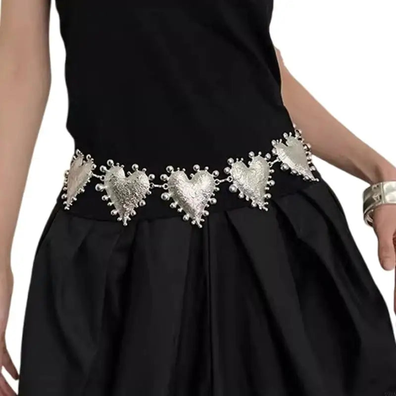 Gothic Waist Belt Chain Party Costume Stylish Metallic Cowboy Jewelry for Jeans Body Jewelry for Women Hot
