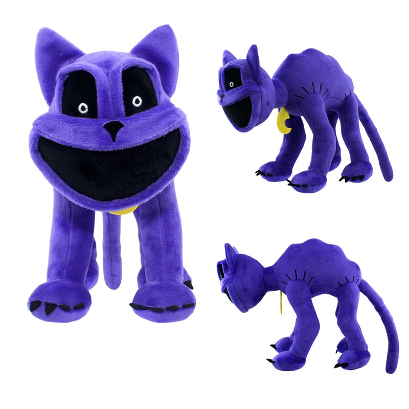 New Product Smiling Critters Monster Catnap Smiling Scary Cat Plush Doll, Birthday Gift