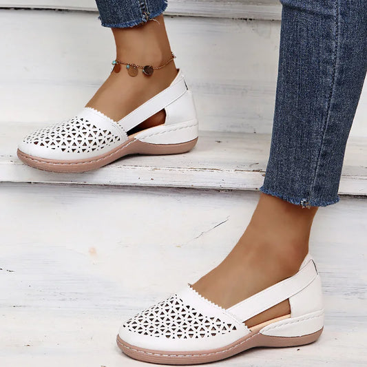 Women Hollowed Out Wedge Women's Shoes with Platform Casual Hiking Women Shoes Beach Sandal Sandalias De Mujer