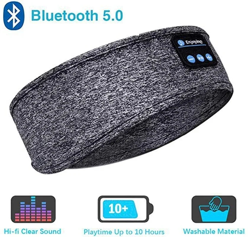 Sleep headset Bluetooth headband wireless music sports headband built-in sleep music eye mask