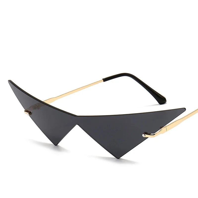 Anime Kamina Glasses Gothic Punk Cosplay Costume Sunglasses Accessories Eyewear Props