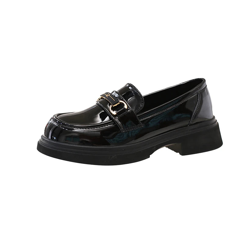 2025 Casual and Comfortable Shoes for Women Office Leather Casual Vacation Shoe Non Slip Lastest Woman Shoes Женская Обувь