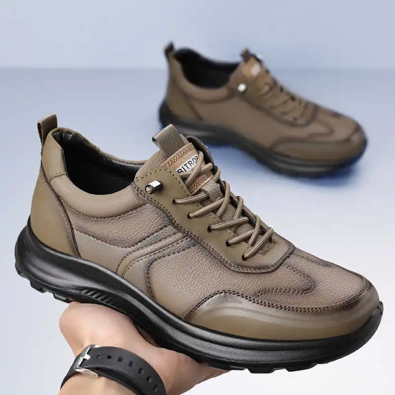 Lace-up With Ties Dressing Shoes For Men Heels Special Offers Dress Sneakers Sports Sapatos Seasonal Tenid Runner