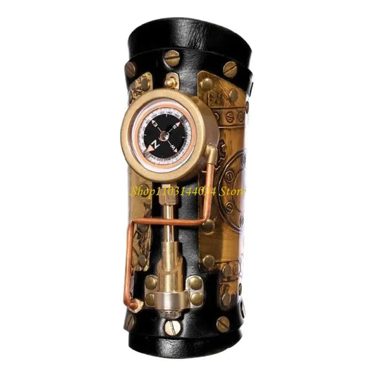 Medieval Steampunk Wristband Wrist Cuffs for Themed Parties and Everyday Fashion Photo Props
