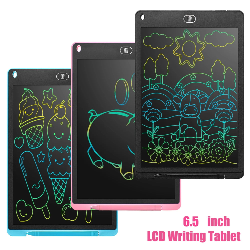 6.5 inch LCD Writing Tablet Drawing Board Drawing Toys Students Magic Blackboard Toy Gift