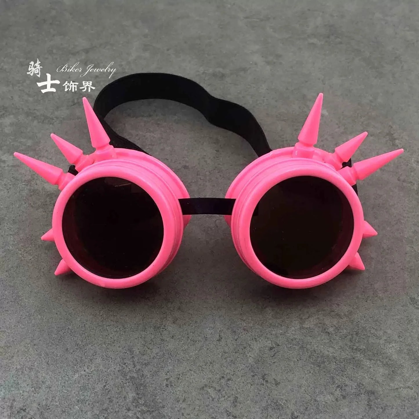 Retro steampunk goggles Cosplay glasses rivet windproof riding glasses