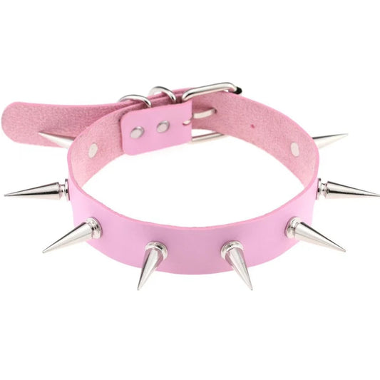 Halloween Gothic Rock Spike Rivet Collar Women And Men Wear Valentine's Day Carnival Gifts For Daily Party Performances