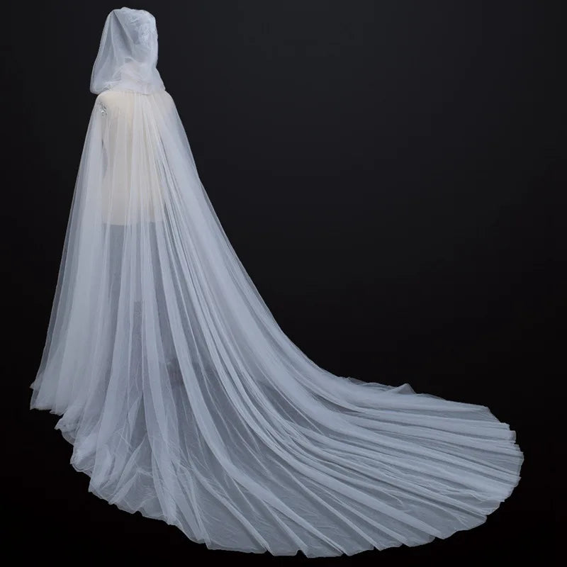 Bridal Cloak Adult Horror Vampire Princess Dress Witch Cosplay Costumes Elf Tale Shawl Halloween Party