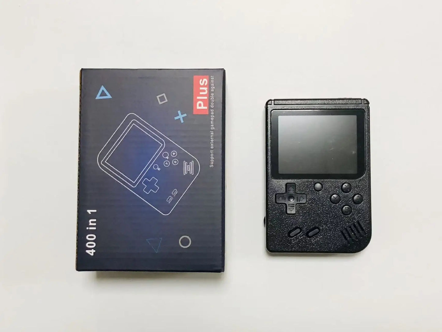 A Red Retro Classic Games Handheld Small Game Console With 400 Game Charging Can Be Connected To The TV