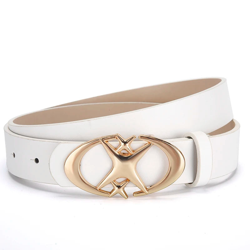 Designer Belts for Women High Quality Luxury Unisex Jeans Men Gift Belt Female Y2K Shinny Sequin Strap Dress Waistband Western