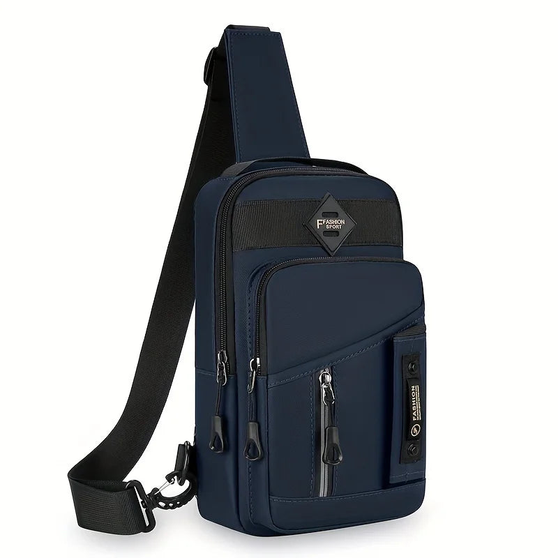 Men Shoulder Bags Chest Bag Multifuncional Crossbody Bags Travel Sling Bag