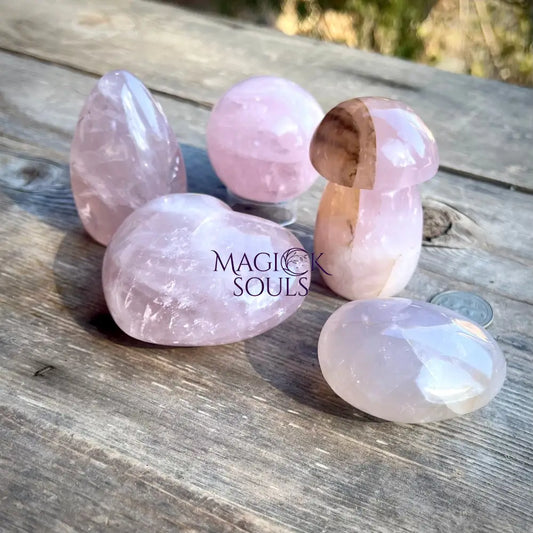 Rose Quartz Crystal Bundle